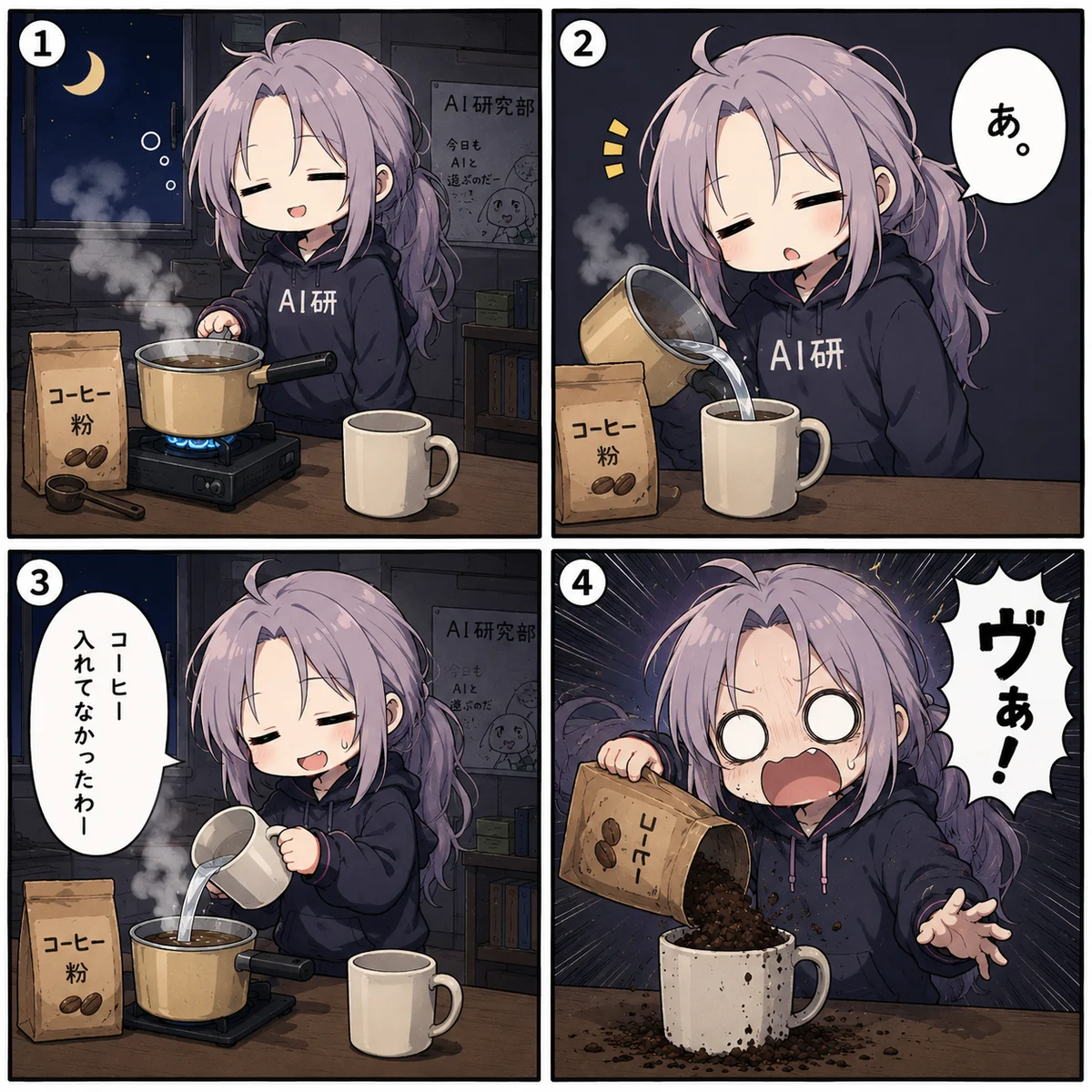 深夜3時のコーヒー
