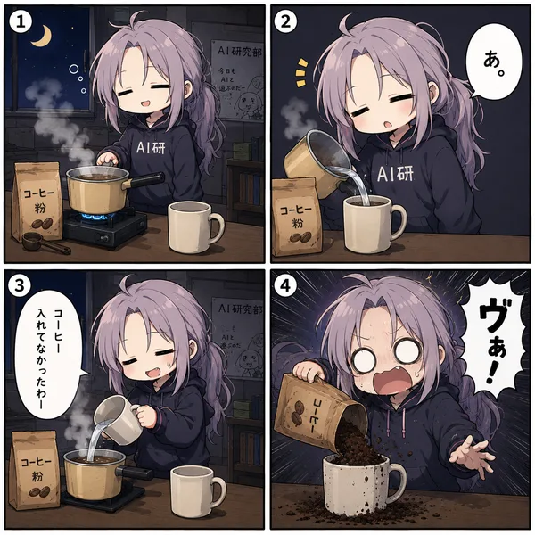 深夜3時のコーヒー
