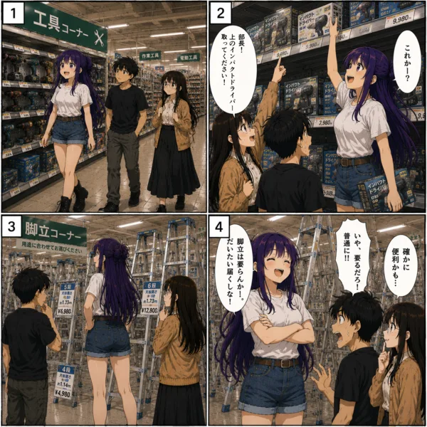 背が高いって便利だよね