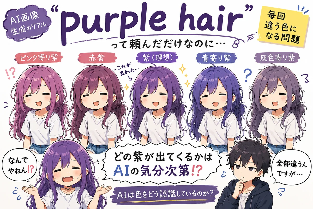 AIはどうやって色を認識しているのか？ぱーと２
